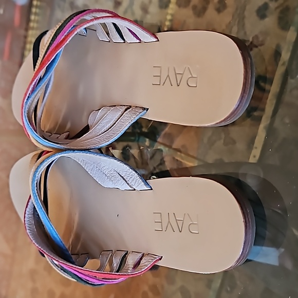 Raye Suede and Leather Strappy Sandals - Picture 7 of 10